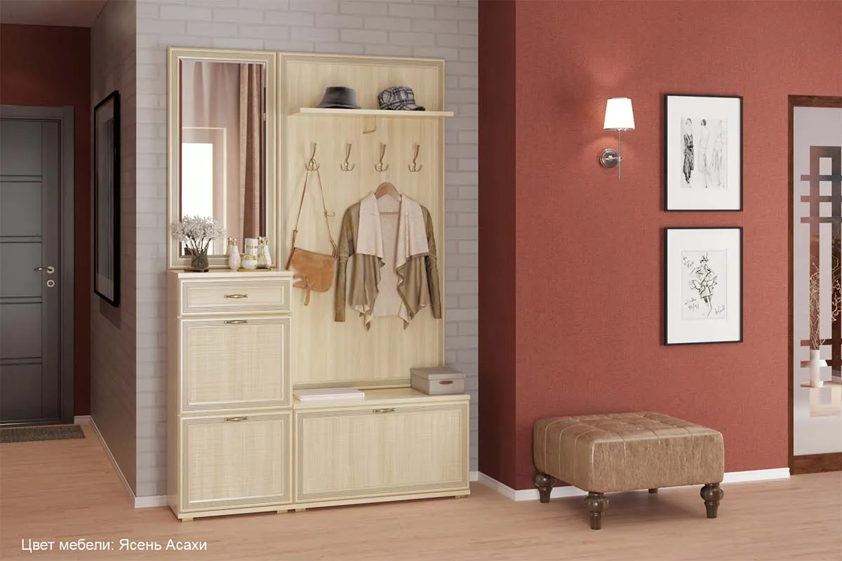 Тумба ТБ-1041 (Ясень Асахи) — Мебель-центр Озерцо