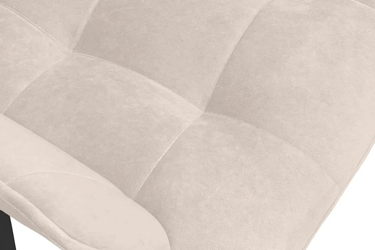 Стул Шато (конус Т2) (Черный муар/Велюр DREAM Beige/Бежевый) - купить в Озерце