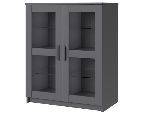 Скаген Графит Тумба 2V — Мебель-центр Озерцо