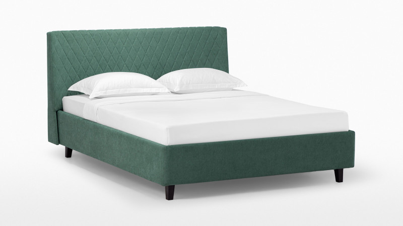 Кровать Emma Nova ткань Prime Ocean 200x200 - купить в Озерце