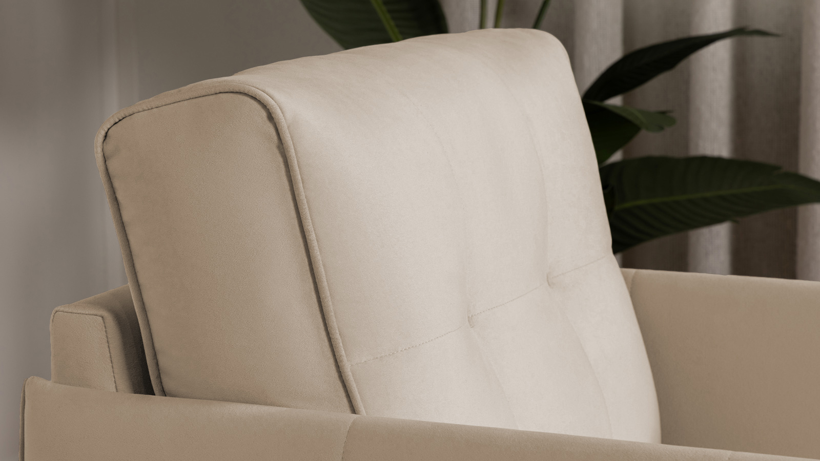 Кресло Amani Pro, Тк. Sky Velvet 21 (подлокотник: 5 см) 73.5x89 — купить в Озерце