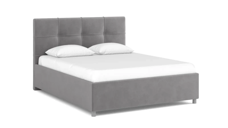 Кровать с подъемным механизмом Plato Elisa, ткань Sky Velvet 08, 140x200 - купить в Озерце