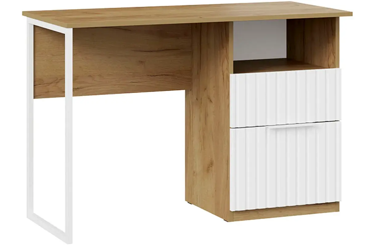 Набор детской мебели Хилтон стандартный №1 (Дуб Крафт золотой / Белый матовый) — Мебель-центр Озерцо