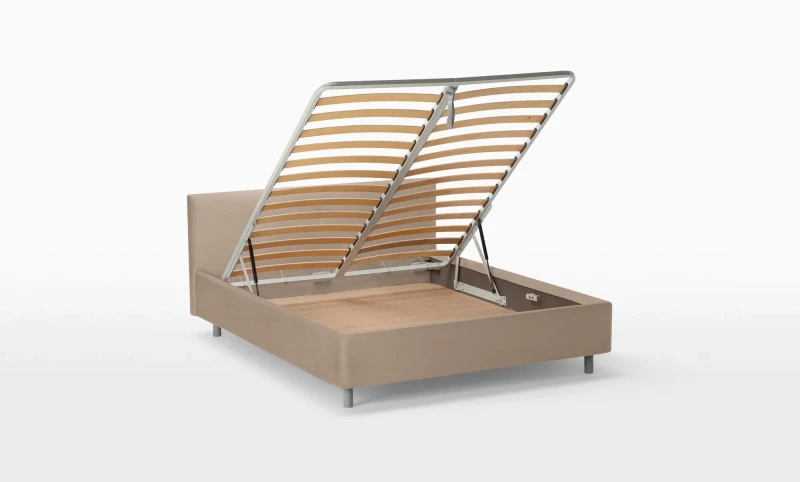 Кровать с подъемным механизмом Vanessa nova, ткань Sky Velvet 03, 120x200 - купить в Озерце