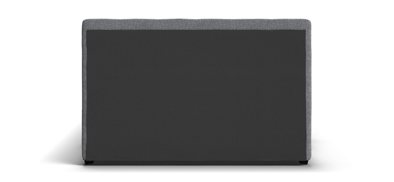 Кровать Белла 140*200 с ПМ рогожка Malmo серая - купить в Озерце