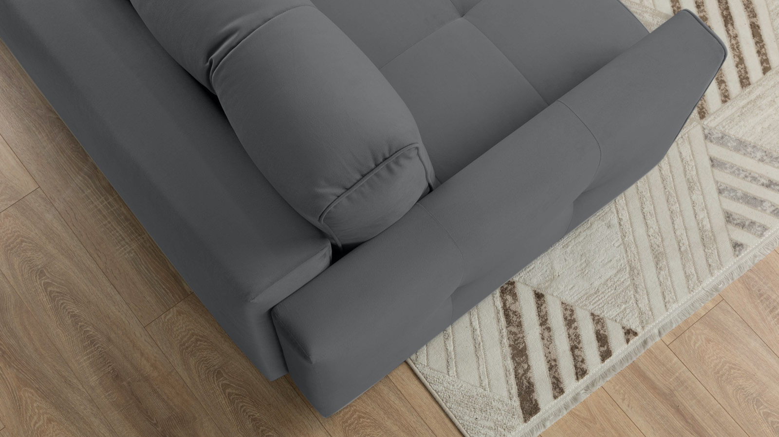 Диван Amani Pro Sky Velvet 16 средней жесткости 113x233 — купить в Озерце