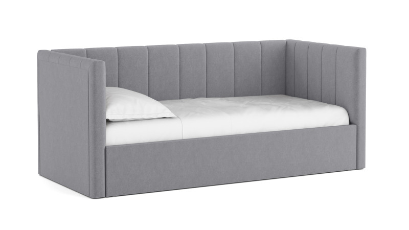 Детская кровать Roxy 90x200, Тк. Sky Velvet 08 — Мебель-центр Озерцо