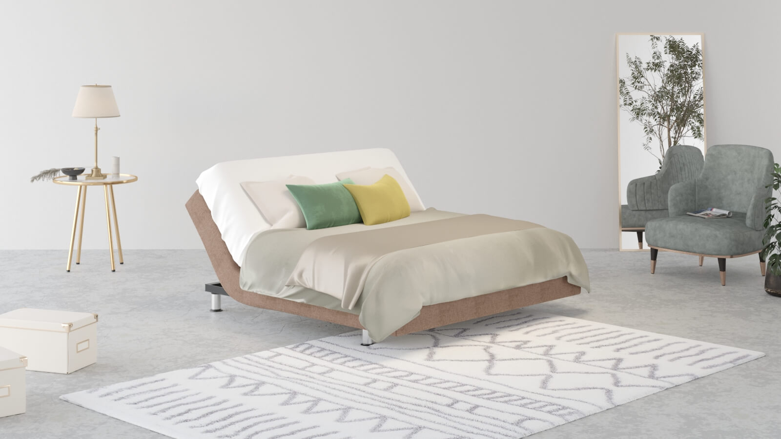 Основание Ergomotion 450 Beige 80x200 - купить в Озерце