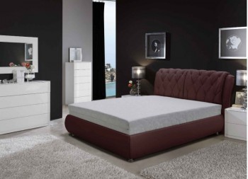 Кровать Надежда (сп. место 160х200 см., нежно-сиреневый) - купить в Озерце