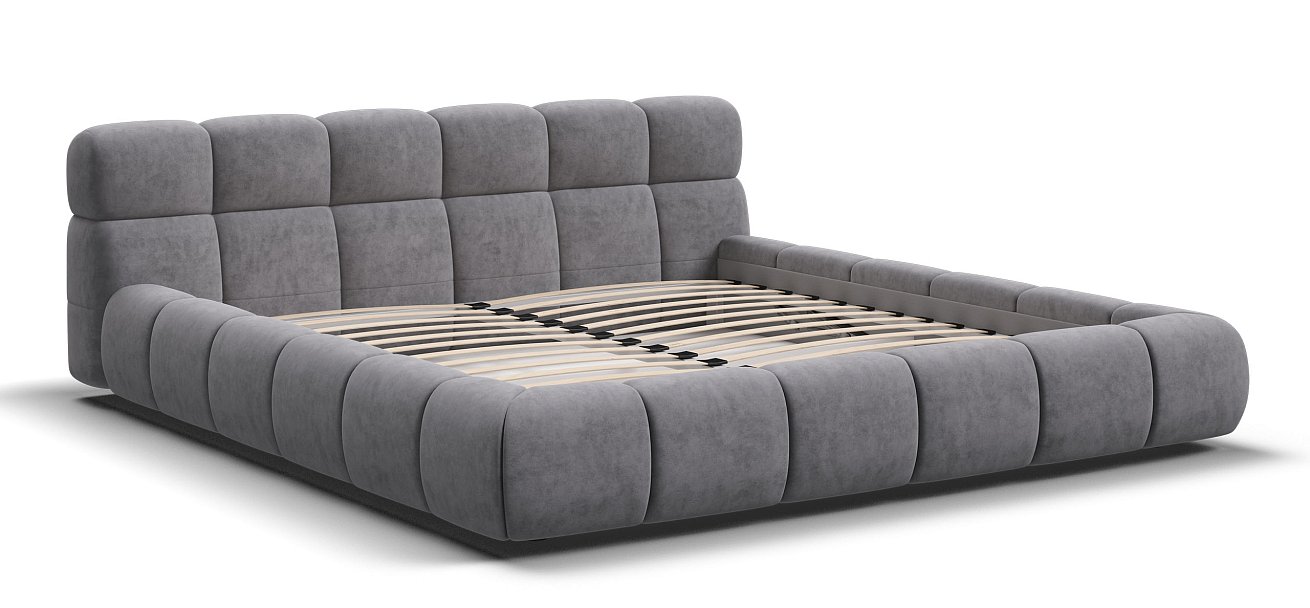 Босс Дрим Кровать+ПМ 180*200 Велюр Роял агат - купить в Озерце