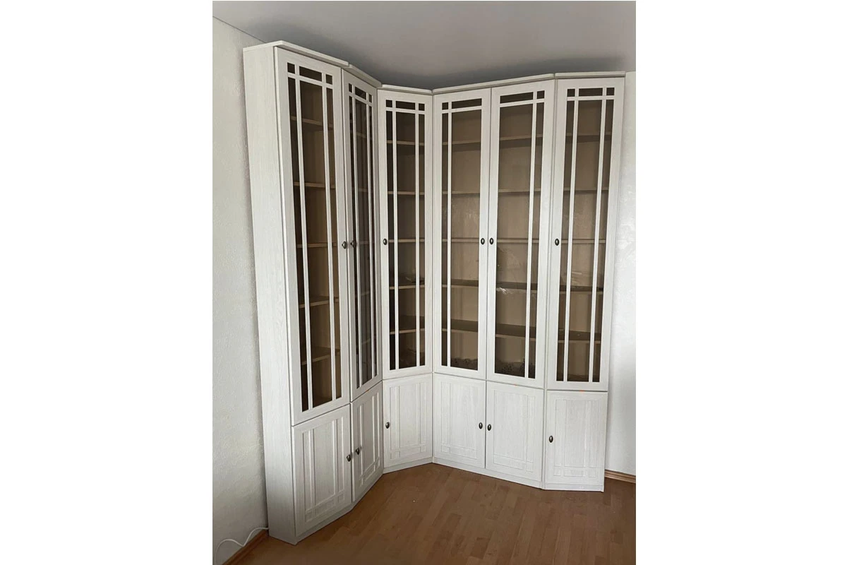 Sherlock 33 Шкаф для книг Ясень Анкор светлый в мебель-центре Озерцо