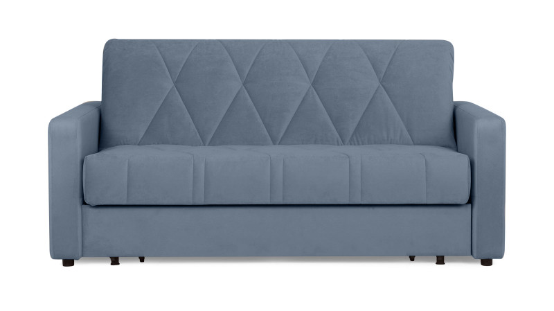Диван - кровать Domo Pro стежка ромб, ткань Casanova Ice 180x216 — купить в Озерце