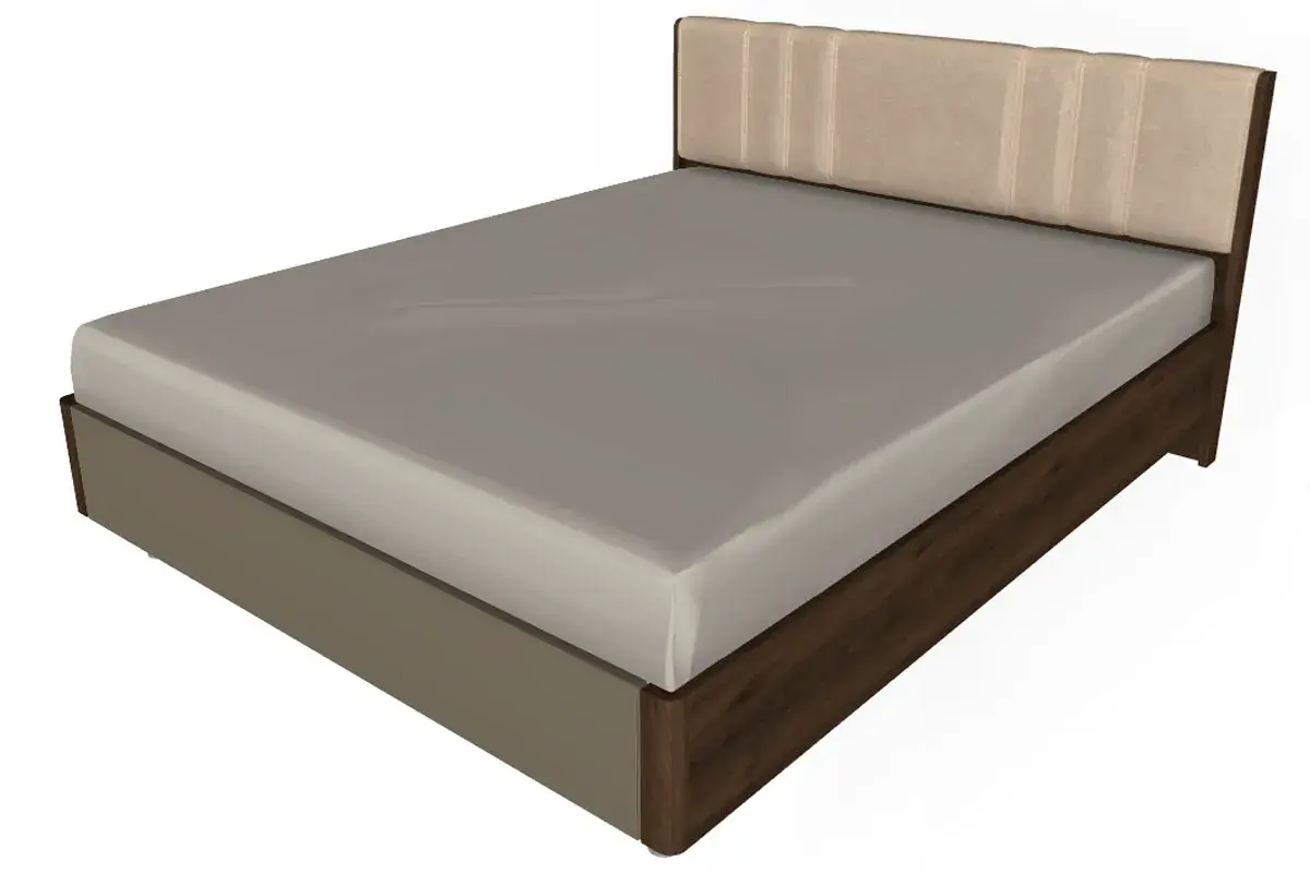 Спальня Грейс комплект 2 (Гикори Джексон Темный/Латте Матовый) - купить в Озерце