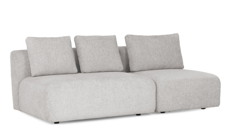 Диван модульный Мольто-2 секц-пуф 125+85-спинка 125+85-Тк. Alaska 26 107x214 — купить в Озерце