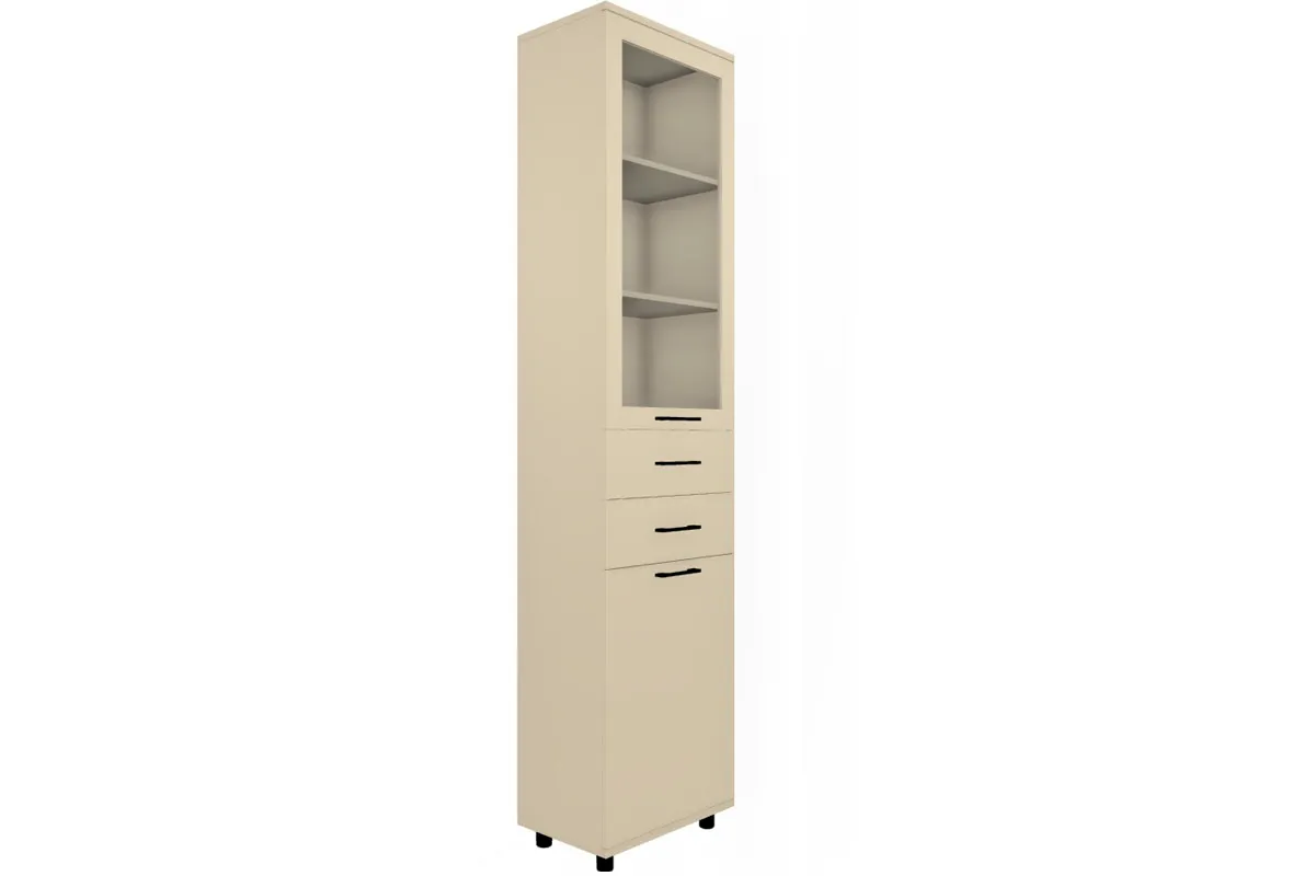 Детская Грейс комплект 8 (Серый Кашемир/Кашемир Матовый) — Мебель-центр Озерцо