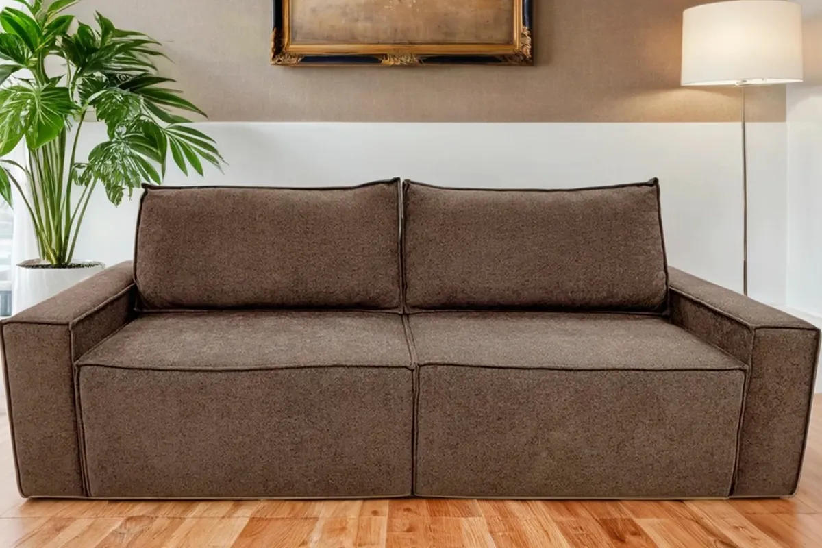 Диван Brick-3 S (Набивные подушки/Вывернутый) Гунин 2217/4 — купить в Озерце