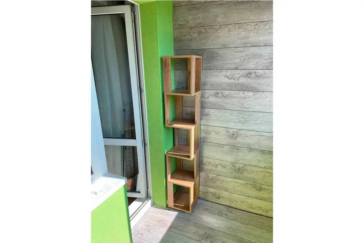 Стеллаж Stern Т-10 (16 мм) Дуб Вотан (72674932) в мебель-центре Озерцо