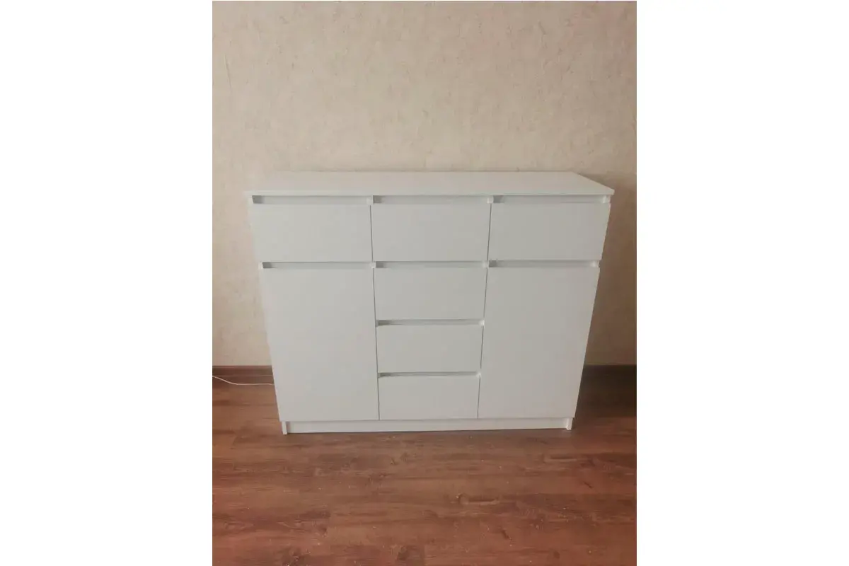 Комод Ницца-6 (Белый) — Мебель-центр Озерцо