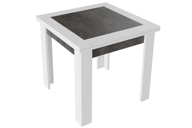 Стол раздвижной Хьюстон тип 3 (Белый/Ателье темный) - купить в Озерце