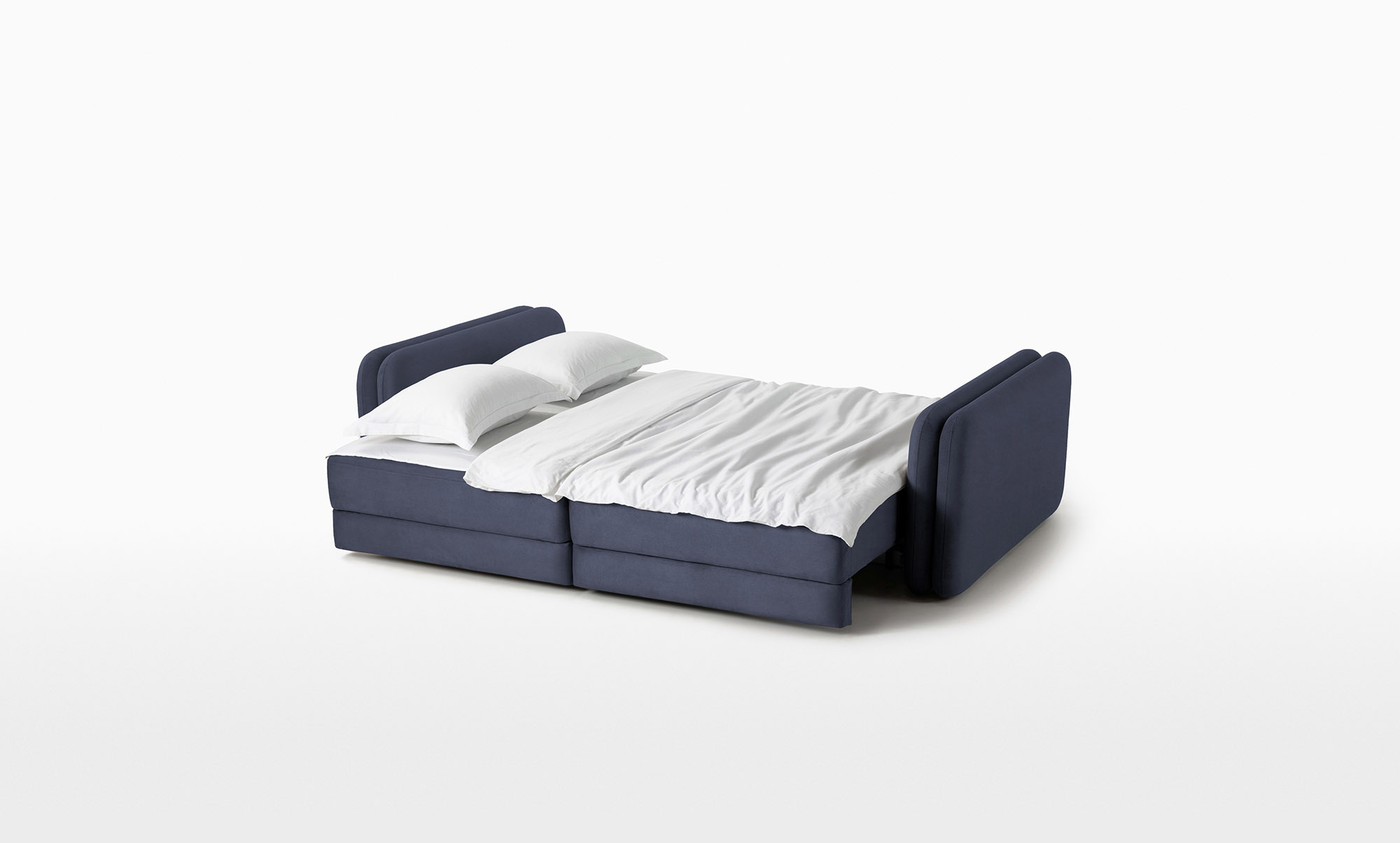 Диван Twins, 2-х секционный, ткань Royal I Indigo (ширина подлокотника:21) — купить в Озерце