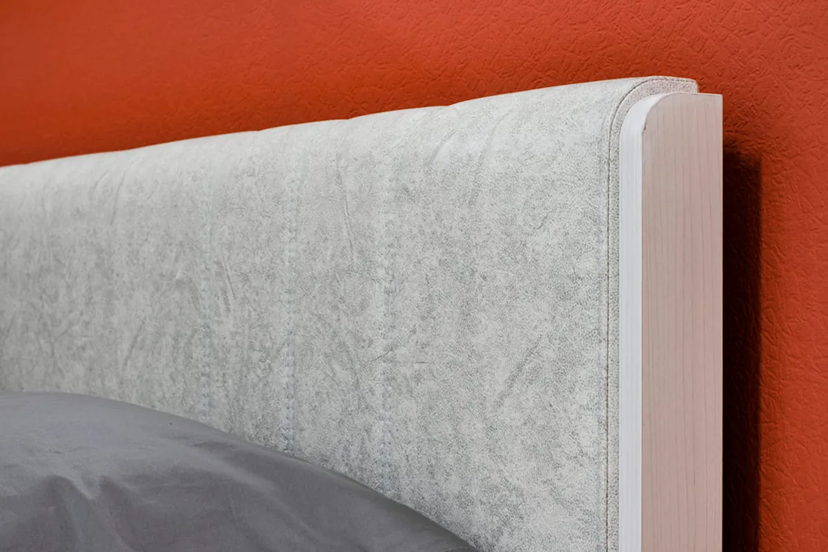 Кровать КР-1013 160х200 (Снежный Ясень) - купить в Озерце