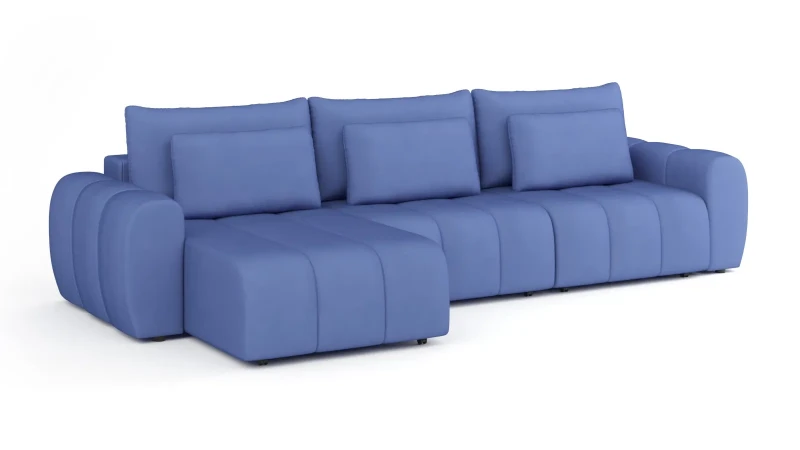 Диван -кровать угловой Mellow ткань Velutto 48 176x364 — купить в Озерце