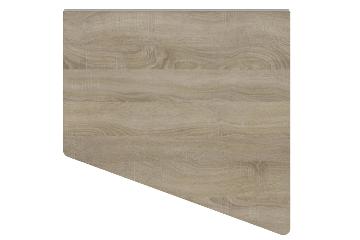 Шкаф для книг со скосом влево Sherlock 34 (Дуб сонома) в мебель-центре Озерцо