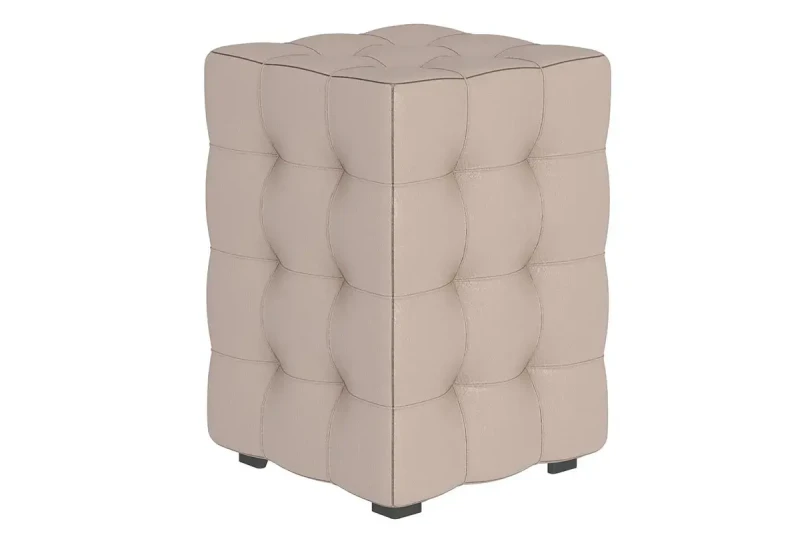 Пуф Модерн-2 мини (Кожзам / Гольф бежевый) — купить в Озерце