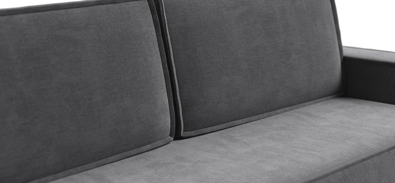 Лофт диван Велюр Монолит серый — купить в Озерце