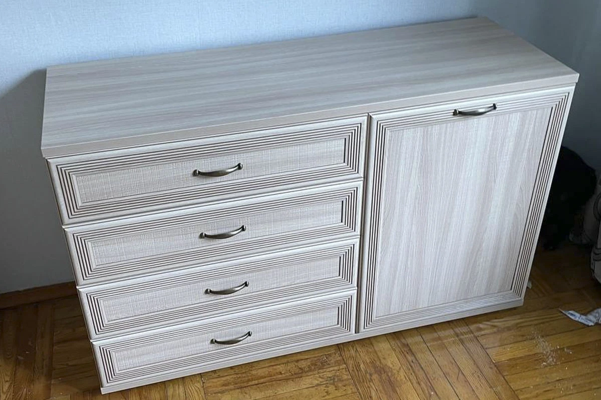 Тумба ТБ-1015-АС-СО (Ясень Асахи) — Мебель-центр Озерцо