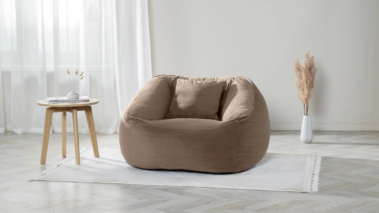 Кресло-мешок Cloud-Тк. Cilium Brown 106x112 — купить в Озерце