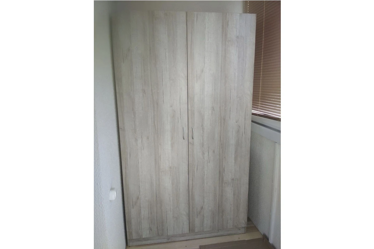 Шкаф платяной 60 (Дуб Серый Craft) в мебель-центре Озерцо