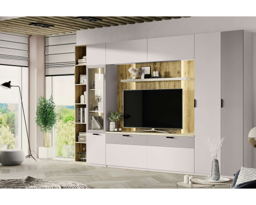 Стенка горка для гостиной Модерн — Мебель-центр Озерцо