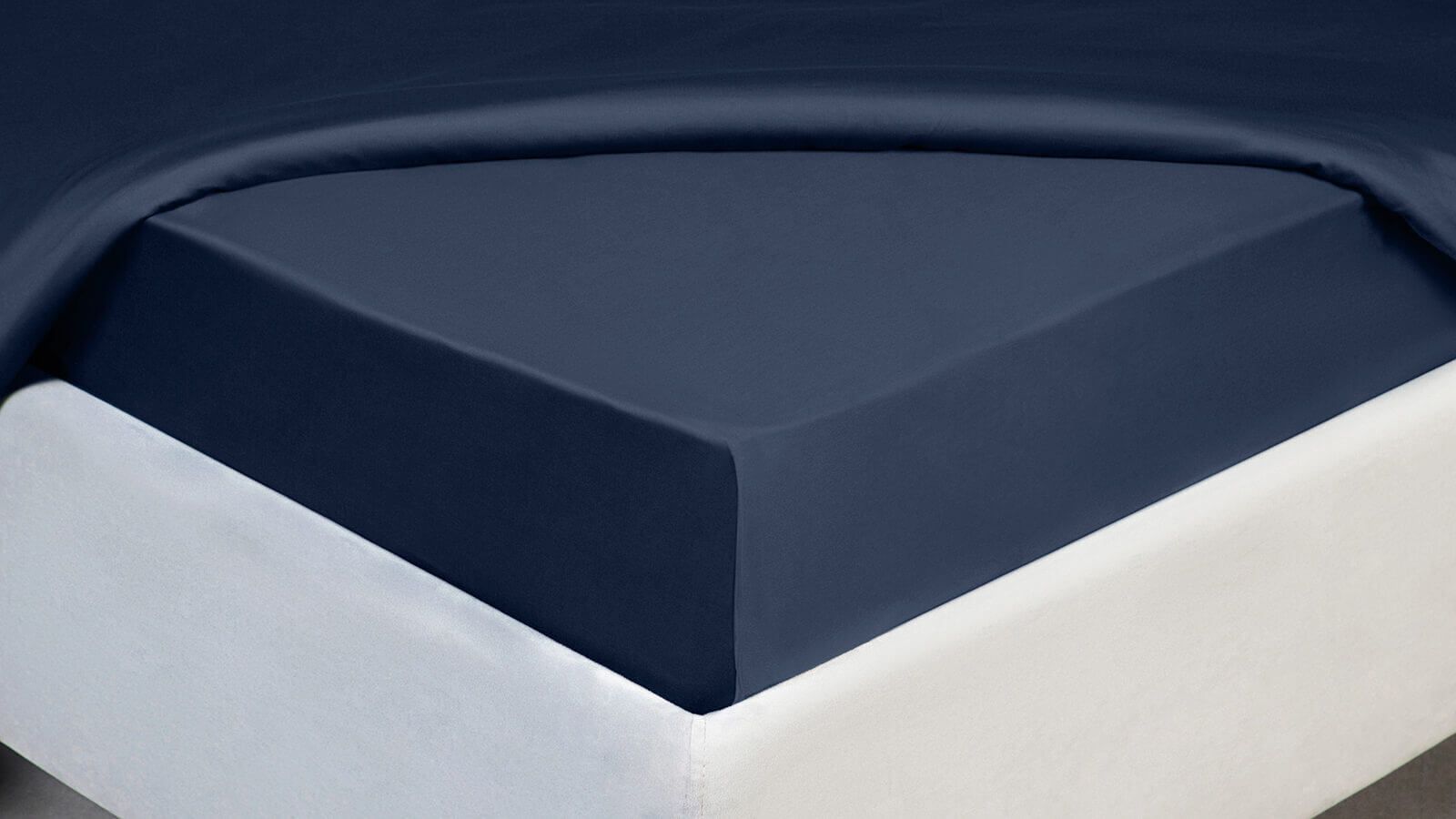 Простынь Askona Home, цвет Navy Blue 220x240 в мебель-центре Озерцо