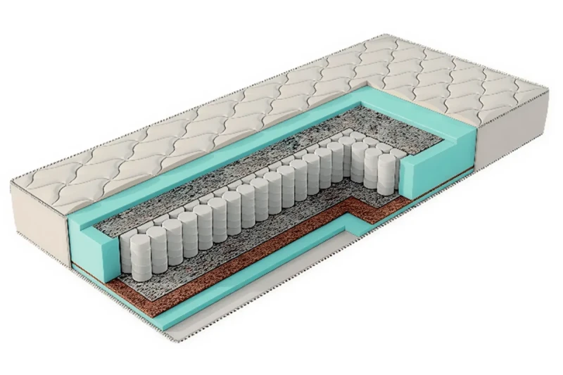 Матрас Оптима Дуо 160х200 жаккард - купить в Озерце