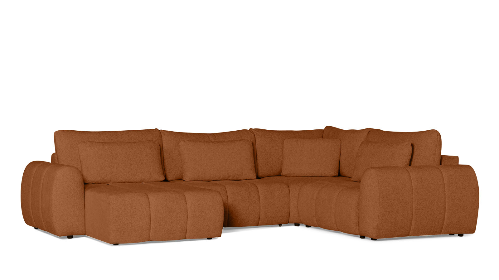 Диван -кровать П-образный Mellow-4 секц. ткань Raven 44 247x350 — купить в Озерце