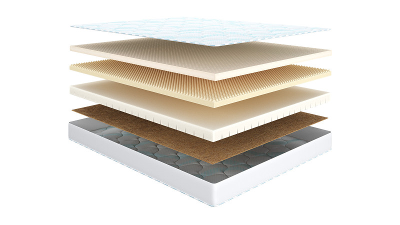 Матрас с разной жесткостью сторон Space Solutions Foam 180x200 - купить в Озерце