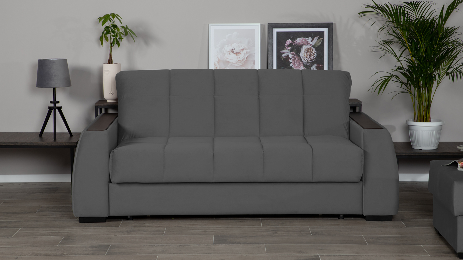 Диван Domo Pro Sky velvet 16 с коробом для белья с полками 160 средней жесткости 120x213 — купить в Озерце