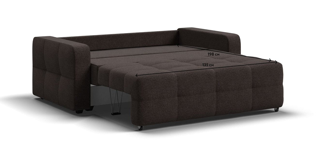 Диван Dandy Compact рогожка Malmo шоколад — купить в Озерце