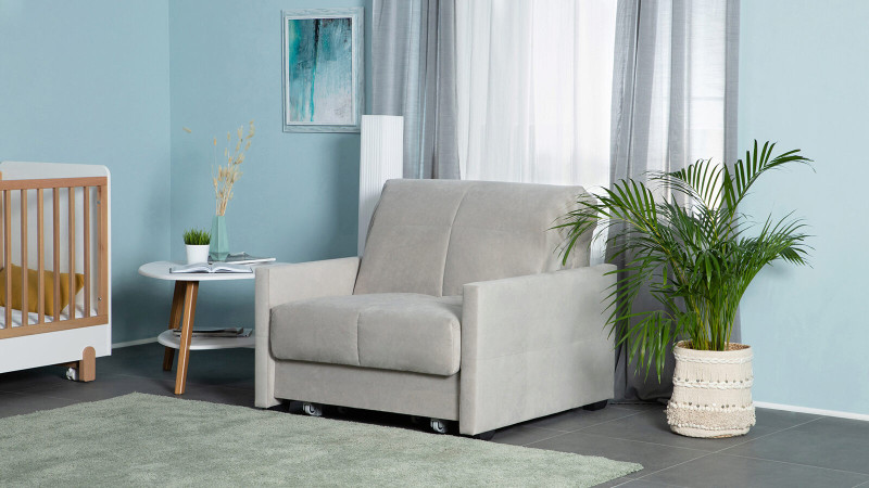Кресло-кровать Carina Nova Casanova Grey 80x205 — купить в Озерце