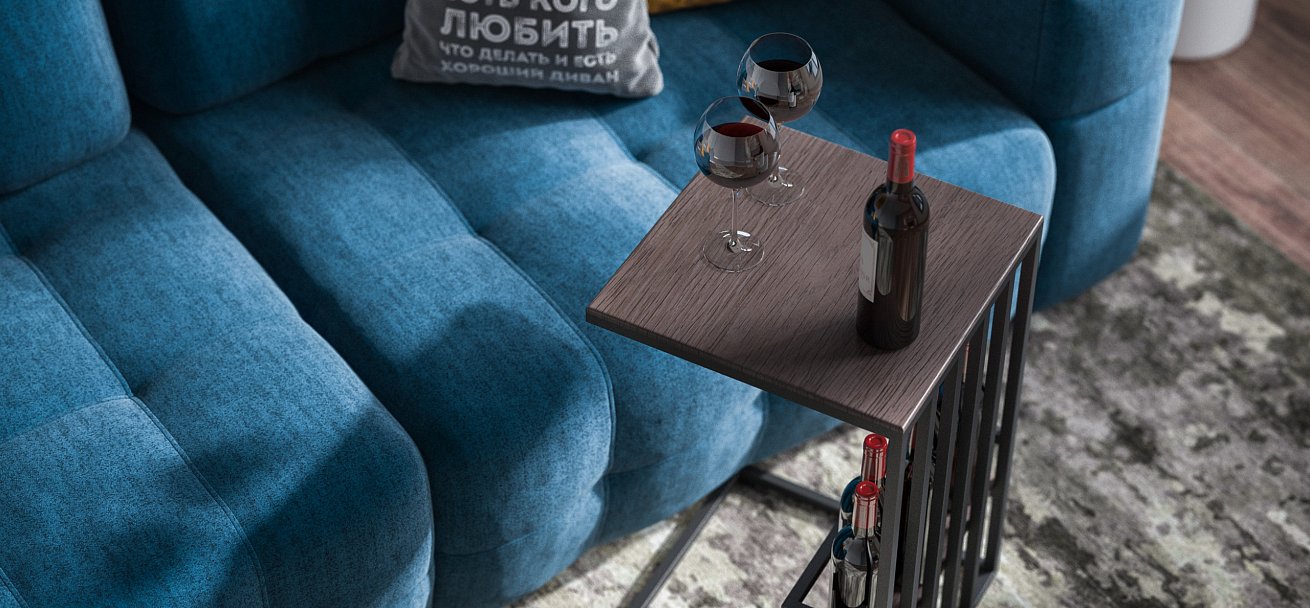 Стол-приставка BOSS.XO WOOD Dark - купить в Озерце