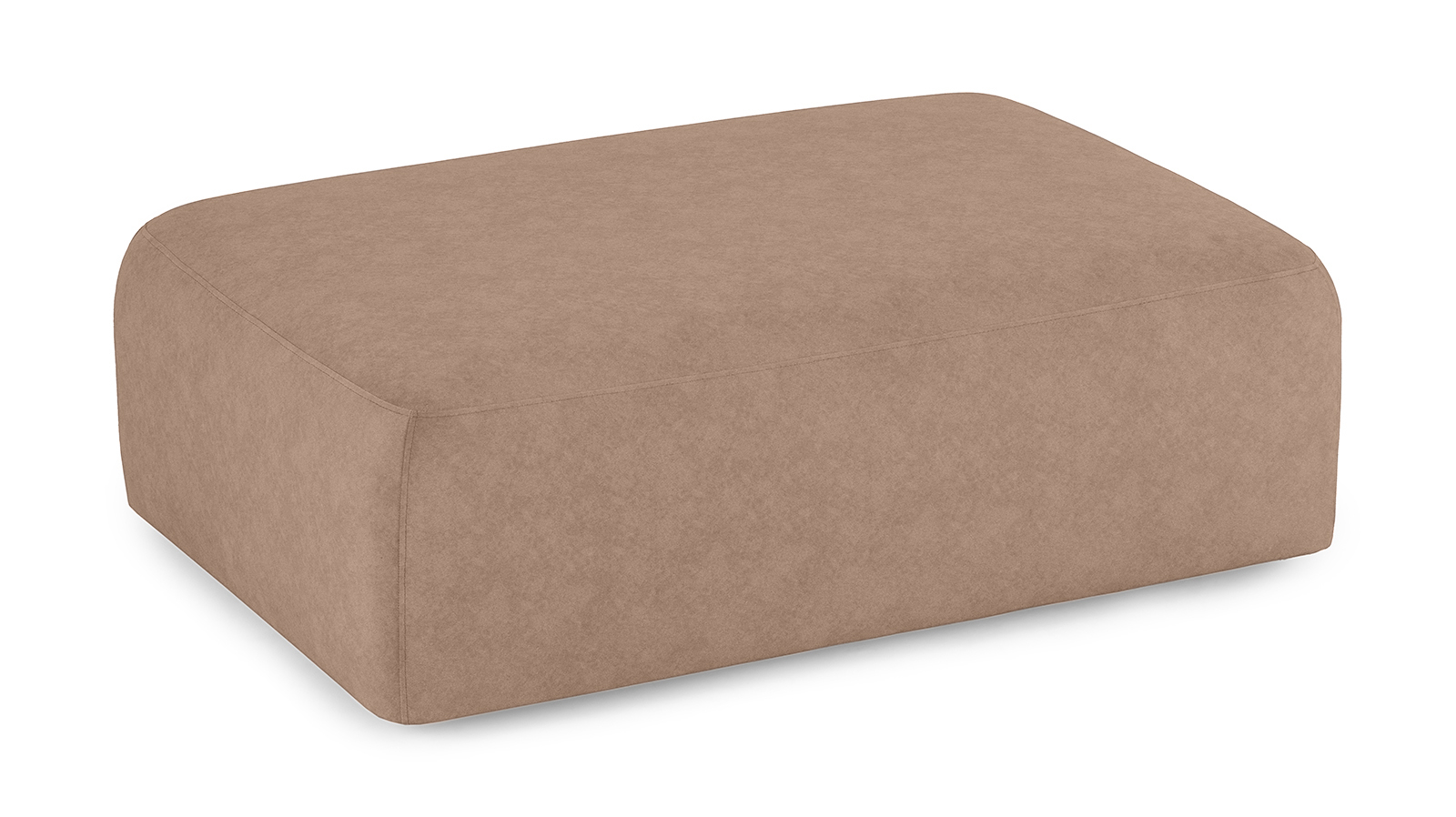 Модуль -пуф Molto, 125+85, ткань Galaktika beige 85x125 - купить в Озерце