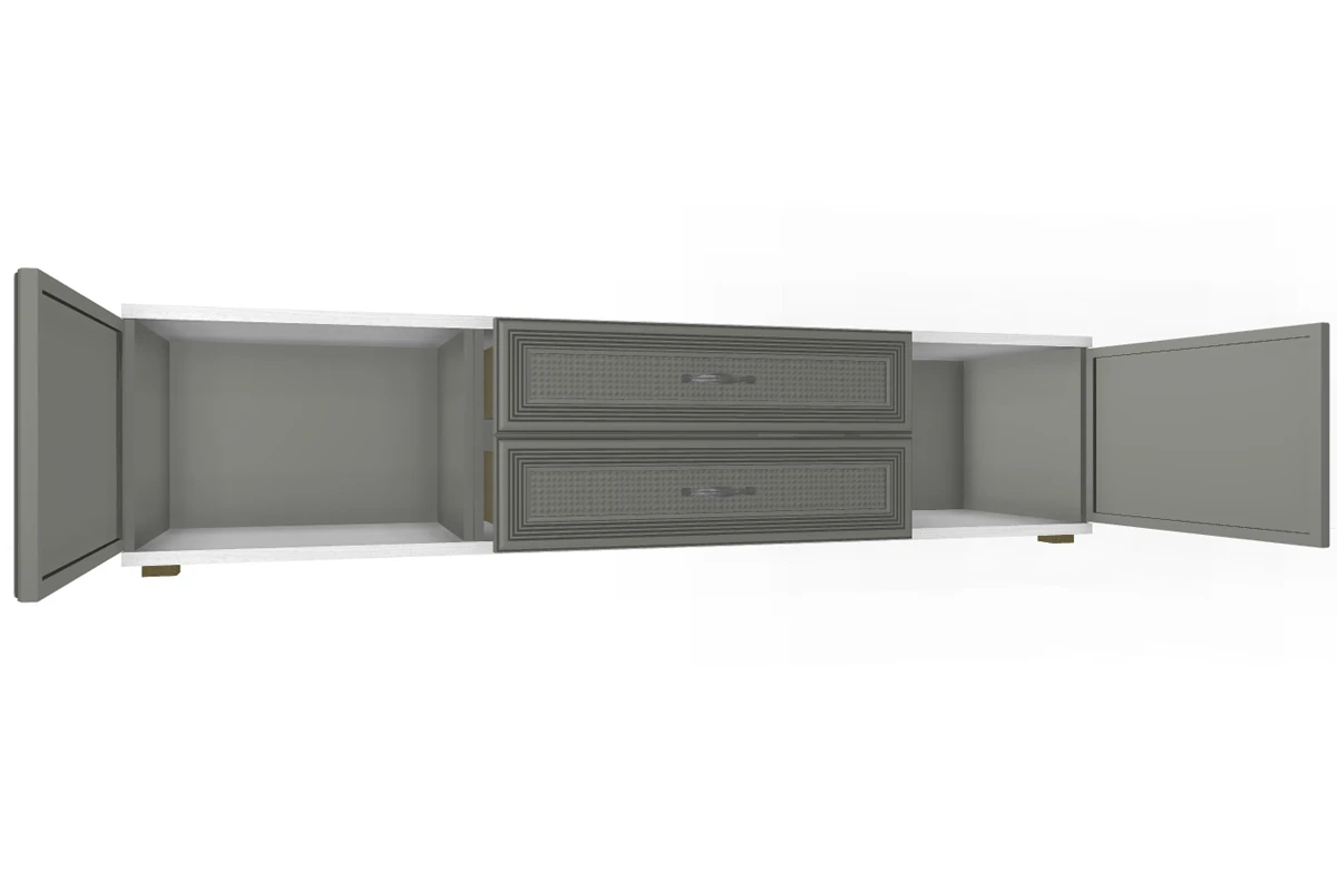 Готовый комплект для гостиной Карина ГК-1003-СЯ-СО (Снежный Ясень/Серый Оникс) — Мебель-центр Озерцо