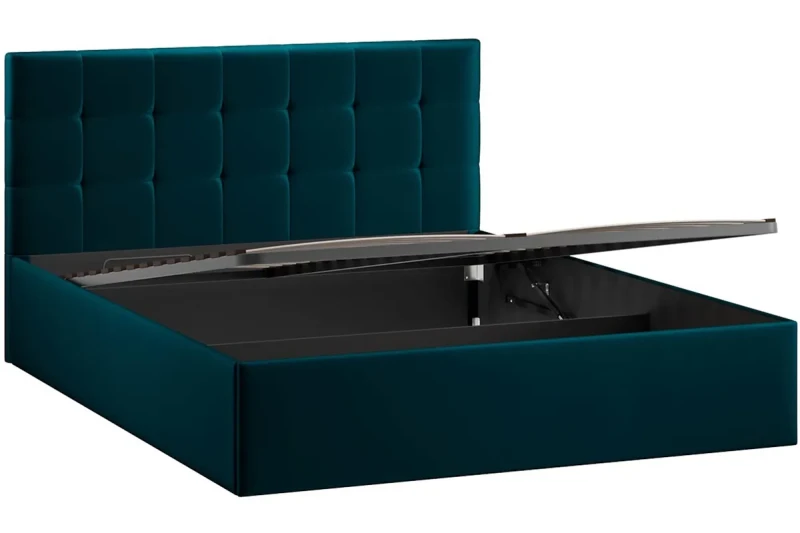 Кровать Джоли Тип 1 с ПМ и заглушиной 160х200 (Велюр/Confetti Izumrud) - купить в Озерце