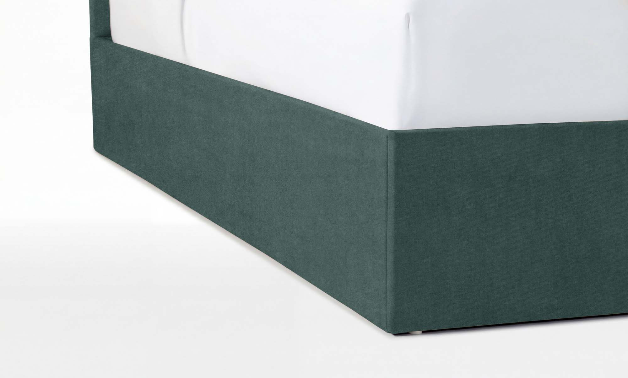 Кровать Simple, ткань Casanova Seawave, 200x200 - купить в Озерце