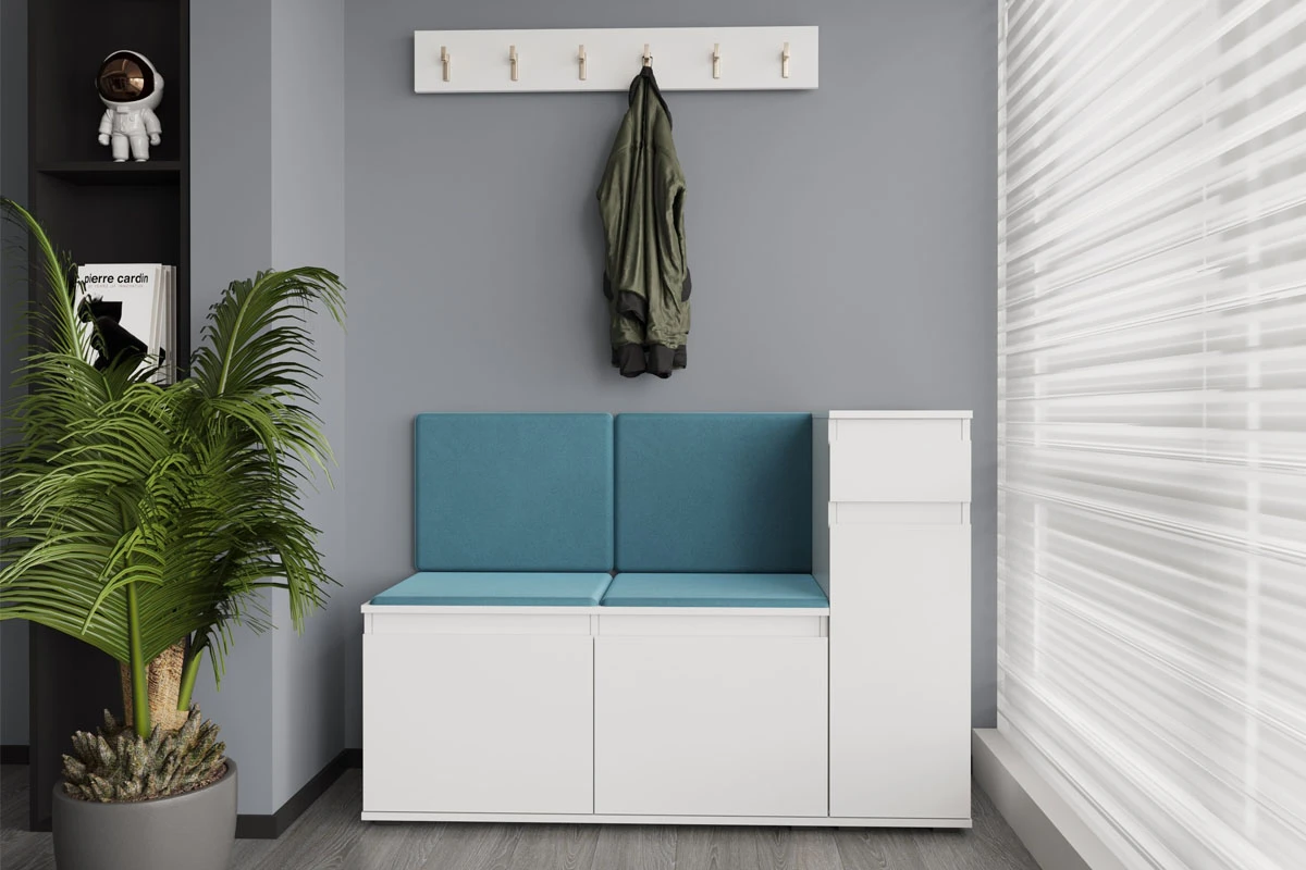 Тумба для обуви Stark ПТ-100 (Белый) 71579688 — Мебель-центр Озерцо