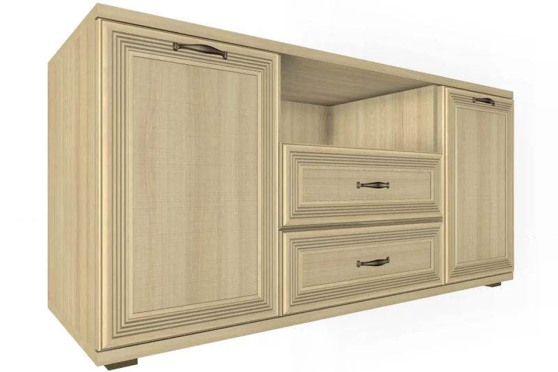 Тумба ТБ-1022 (Ясень Асахи) — Мебель-центр Озерцо