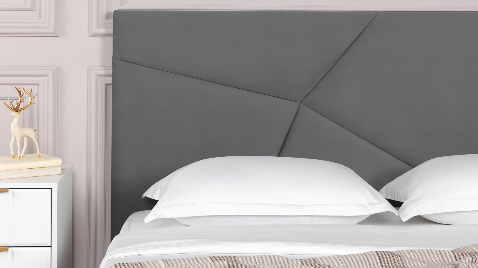 Кровать Opera I, Тк. Sky Velvet 16 90x200 - купить в Озерце