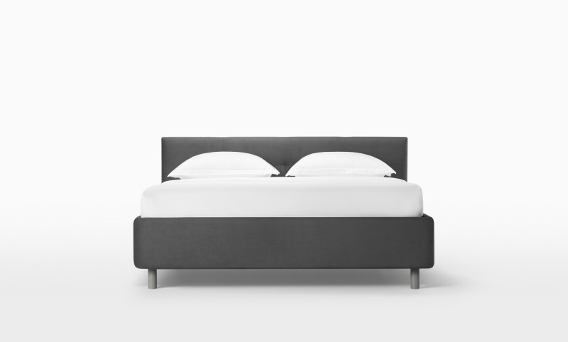 Кровать с подъемным механизмом Vanessa nova, ткань Sky Velvet 16, 140x200 - купить в Озерце