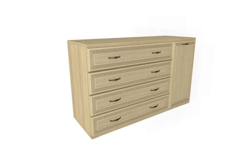 Тумба ТБ-1016 (Ясень Асахи) — Мебель-центр Озерцо